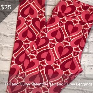 💕❤️LuLaRoe Valentine’s Leggings❤️💕